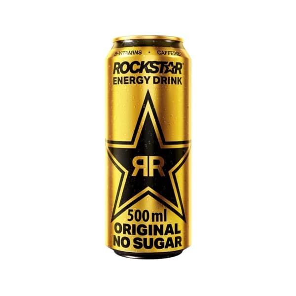 ROCKSTAR Bebida energética sin azúcar lata 500 ml. - 0.5 l - Imagen del producto en Findit