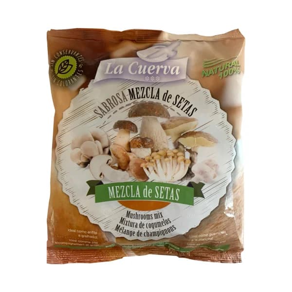 LA CUERVA Sabrosa mezcla de setas, 100% naturales, sin conservantes ni colorantes LA CUERVA 300 g (P.N.) - 0.3 kg - Imagen del producto en Findit