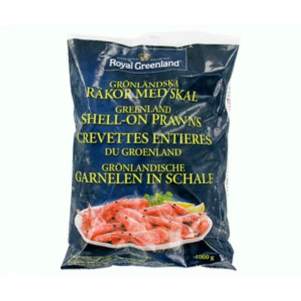ROYAL GREENLAND Camarón cocido 90/120 piezas ROYAL GREENLAND (P.N) 1 kg. - 1 kg - Imagen del producto en Findit