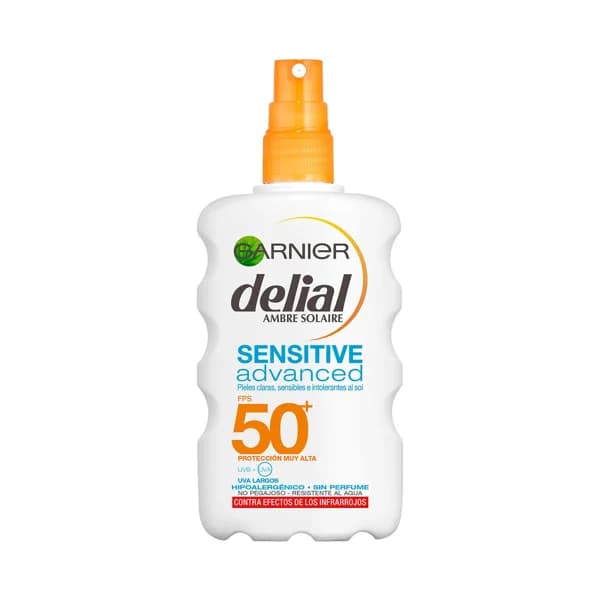 DELIAL Sensitive advanced Protector solar en spray con factor de protección 50+ (muy alto) 200 ml. - 0.2 l - Imagen del producto en Findit