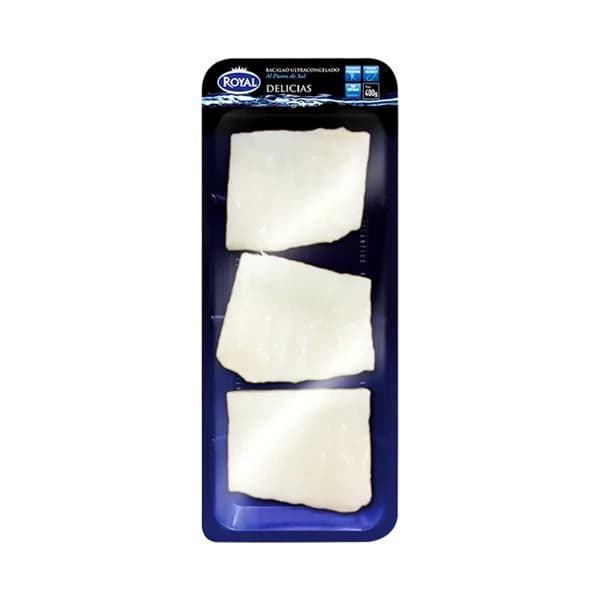 ROYAL Bacalao sin espinas en porciones ROYAL 400 g. - 0.4 kg - Imagen del producto en Findit
