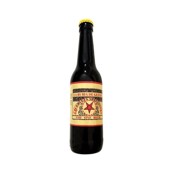THE ONE Cerveza artesana La Rubia de Getafe 33 cl. - 0.33 l - Imagen del producto en Findit