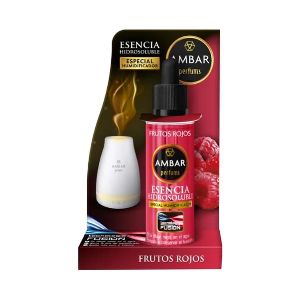 AMBAR Esencia hidrosoluble especial para humidificador con aroma a frutos rojos. - 0.05 l - Imagen del producto en Findit