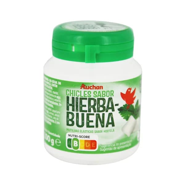 PRODUCTO ALCAMPO Chicles sabor a hierbabuena sin azúcar PRODUCTO ALCAMPO 70 grageas 100 g. - 0.1 kg - Imagen del producto en Findit
