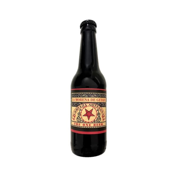 THE ONE Cerveza negra La Morena de Getafe botella 33 cl. - 0.33 l - Imagen del producto en Findit