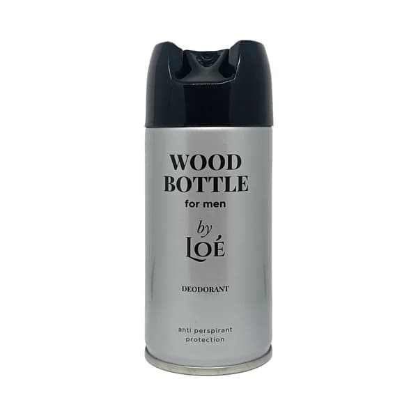 LOÉ Wood bottle Desodorante en spray para hombre con protección antitranspirante 150 ml. - 0.15 l - Imagen del producto en Findit