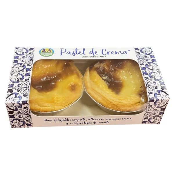 ALCAMPO CULTIVAMOS LO BUENO Pastel de Crema  2 uds. 150g. - 0.15 kg - Imagen del producto en Findit