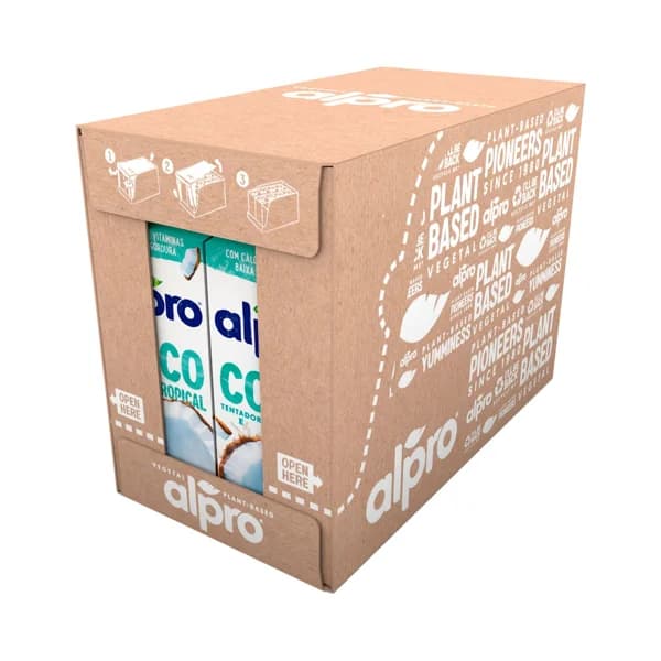 ALPRO Bebida coco caja 8x1L - 8 l - Imagen del producto en Findit