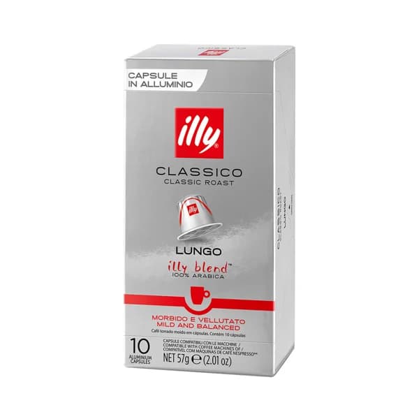 ILLY Café en cápsulas clássico Lungo I5, 10 uds. - 0.06 kg - Imagen del producto en Findit