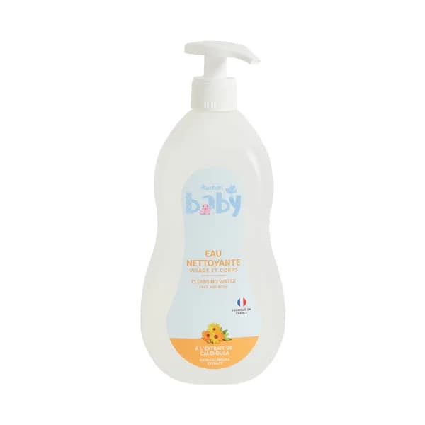 PRODUCTO ALCAMPO Baby Agua limpiadora sin aclarado, con extracto de Caléndula 750 ml. - 0.75 l - Imagen del producto en Findit