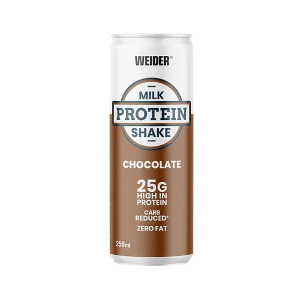 WEIDER Batido a base de leche desnatada con proteínas y edulcorantes sabor chocolate WEIDER 250 ml. - 0.25 l - Imagen del producto en Findit