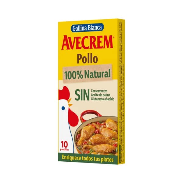 GALLINA BLANCA Caldo de pollo 10 uds. 90 g. - 0.09 kg - Imagen del producto en Findit