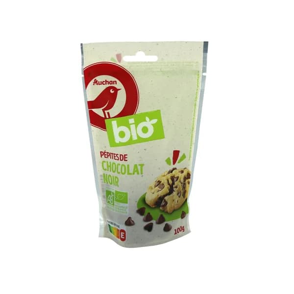ALCAMPO ECOLÓGICO Pepitas de chocolate negro ecológico 100 g. - 0.1 kg - Imagen del producto en Findit