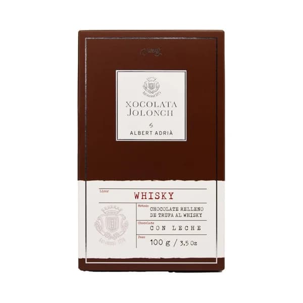 VICENS Chocolate con leche y whisky 100 g. - 0.1 kg - Imagen del producto en Findit