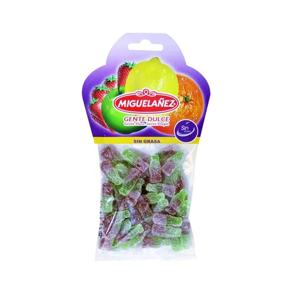 MIGUELAÑEZ Gominolas blandas en forma de botella cola pequeña MIGUELAÑEZ bolsa 150 g. - 0.15 kg - Imagen del producto en Findit