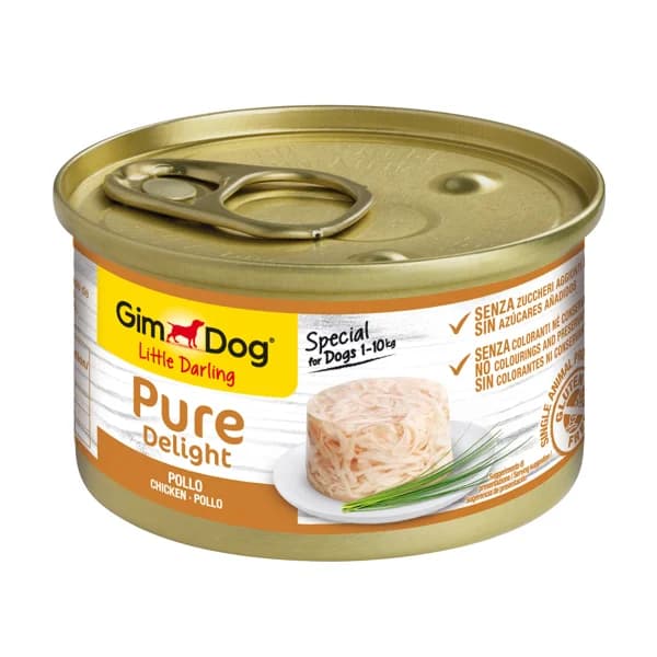 GIM DOG Alimento complementario para perros, pollo GIM DOG PURE DELIHT 85 g. - 0.09 kg - Imagen del producto en Findit