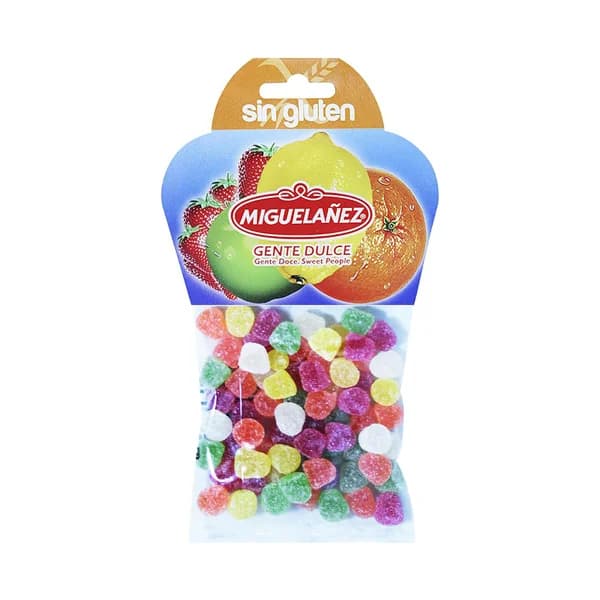 MIGUELAÑEZ Gominolas blandos en forma de lagrimas frutales sin gluten MIGUELAÑEZ bolsa 150 g. - 0.15 kg - Imagen del producto en Findit