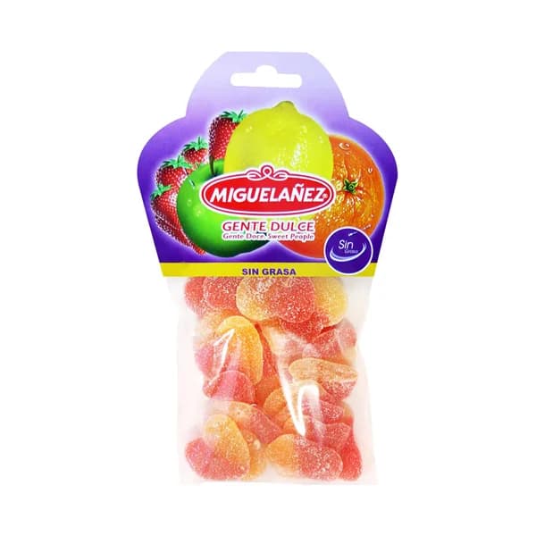 MIGUELAÑEZ Gominolas blandas sabor a melocotón MIGUELAÑEZ bolsa 150 g. - 0.15 kg - Imagen del producto en Findit