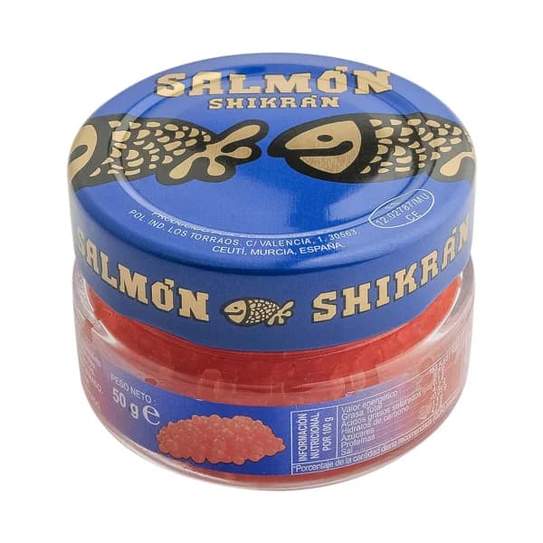 SHIKRÁN Sucedáneo de huevas de salmón (micronizado) SHIKRÁN 50 gr. - 0.05 kg - Imagen del producto en Findit