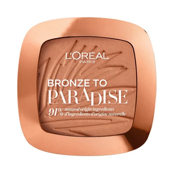 L´ORÉAL PARIS Bronze of paradise tono 02 Maquillaje bronceador en polvo de textura ligera y natural Power. - 1 ud - Imagen del producto en Findit