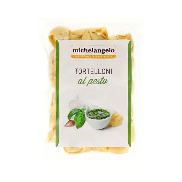 MICHELANGELLO Tortelloni de pasta fresca con pesto  250 g. - 0.25 kg - Imagen del producto en Findit