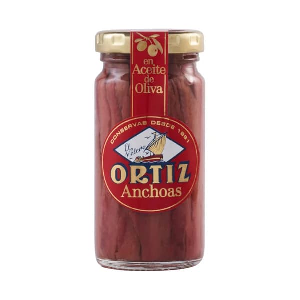 ORTIZ Anchoas en aceite de oliva ORTIZ 95 g. - 0.06 kg - Imagen del producto en Findit