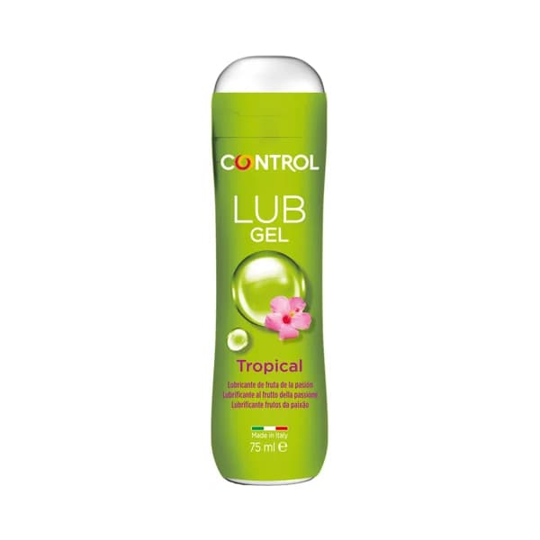 CONTROL Tropical Gel lubricante con aroma a fruta de la pasión 75 ml. - 0.08 l - Imagen del producto en Findit