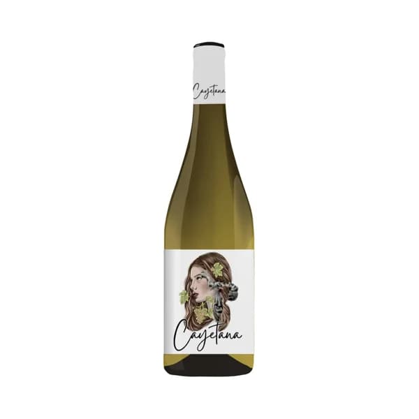 CAYETANA Vino blanco con D. O. Ribera del Guadiana botella 75 cl. - 1 ud - Imagen del producto en Findit