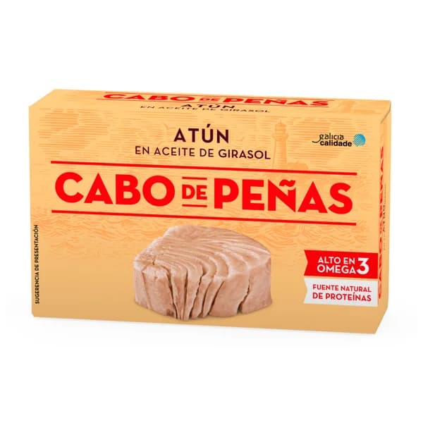 CABO DE PEÑAS Atún aceite vegetal 72 g. - 0.07 kg - Imagen del producto en Findit