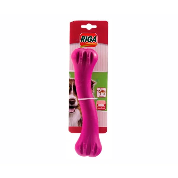 RIGA Hueso de goma sabor carne - 1 ud - Imagen del producto en Findit