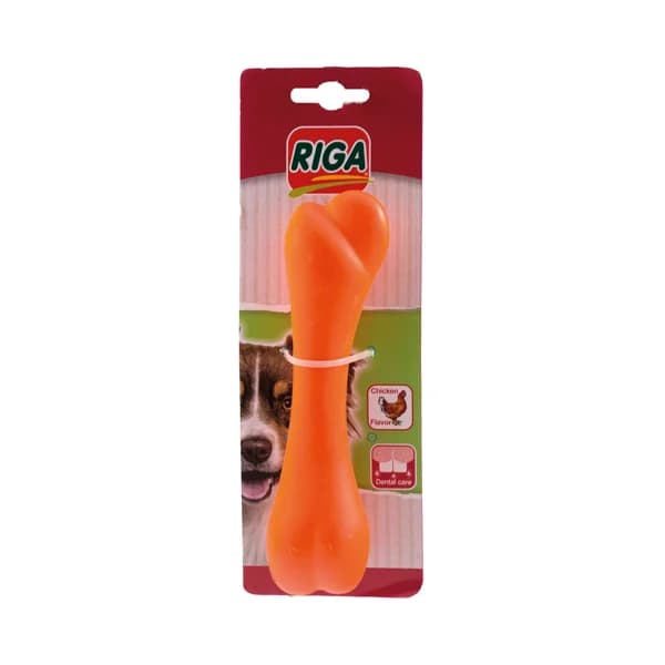 RIGA Hueso de goma con sabor a pollo para perros 1 uds. - 1 ud - Imagen del producto en Findit