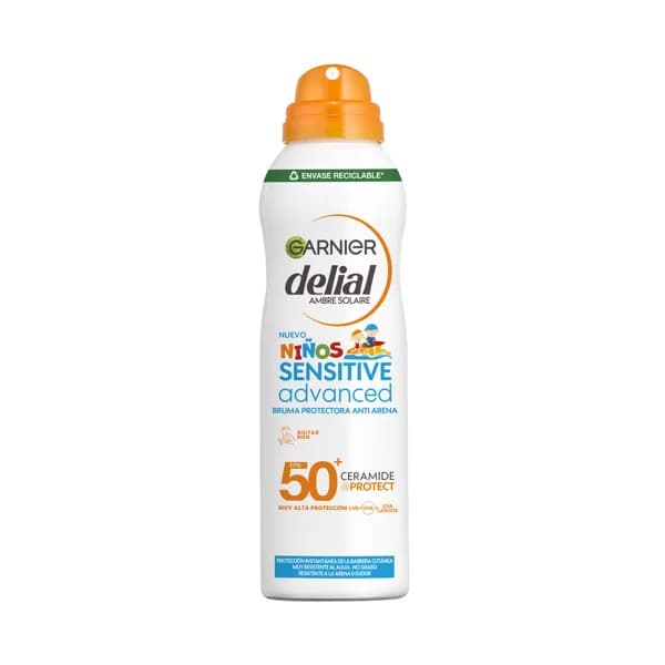DELIAL Bruma protectora solar, especial para niños con FPS 50+ (muy alto) DELIAL Sensitive advanced 150 ml. - 0.15 l - Imagen del producto en Findit