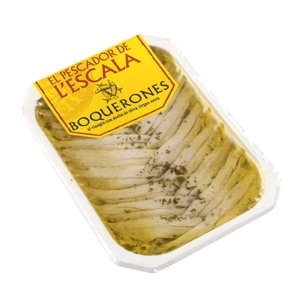 EL PESCADOR DE L'ESCALA Boquerones en vinagre EL PESCADOR DE L`ESCALA 60 g. - 0.08 kg - Imagen del producto en Findit