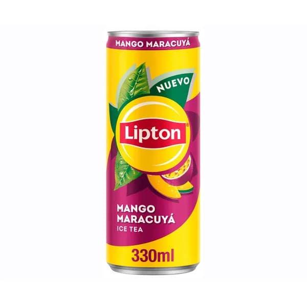 LIPTON Bebida té de mango lata 330 ml. - 0.33 l - Imagen del producto en Findit
