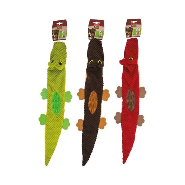 RIGA Peluche con forma de cocodrilo para perros 1 uds. - 1 ud - Imagen del producto en Findit
