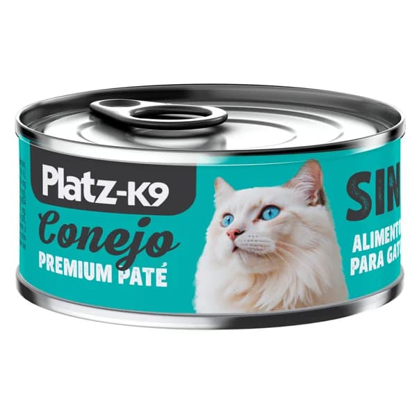 PLATZ-K9 Ali.hum. latitas gato adulto conejo 85 g. - 0.09 kg - Imagen del producto en Findit