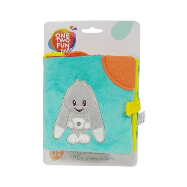 Mi primer libro de peluche con actividades, Leo ONE TWO FUN ALCAMPO. - 1 ud - Imagen del producto en Findit