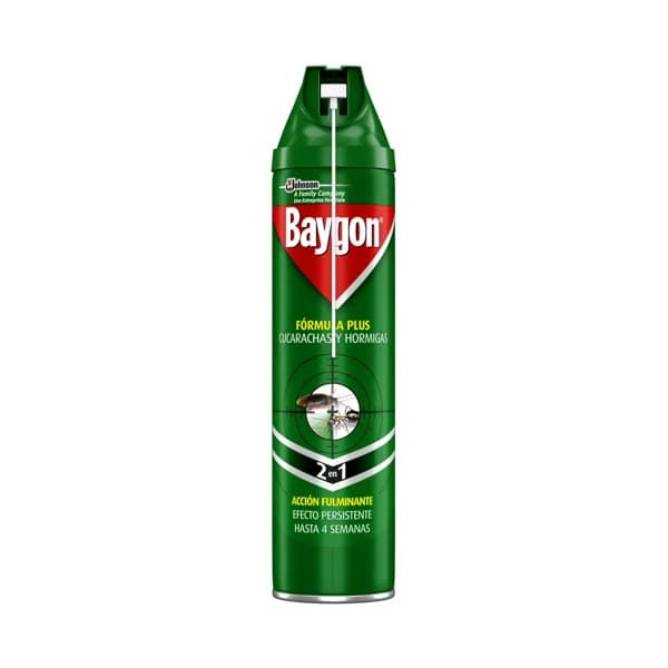 BAYGON Desinfectante ,insecticida cucarachas y hormigas BAYGON 400 ml. - 0.4 l - Imagen del producto en Findit