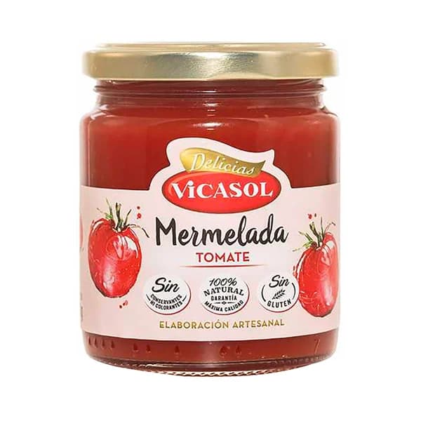VICASOL Mermelada de tomate 250 g. - 0.25 kg - Imagen del producto en Findit
