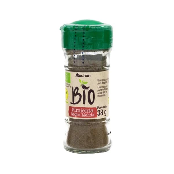 ALCAMPO ECOLÓGICO Pimienta negra molida Bio 38 g. - 1 ud - Imagen del producto en Findit