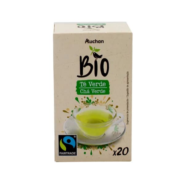 ALCAMPO ECOLÓGICO Té verde Bio 20 uds. 28 gr. - 1 ud - Imagen del producto en Findit
