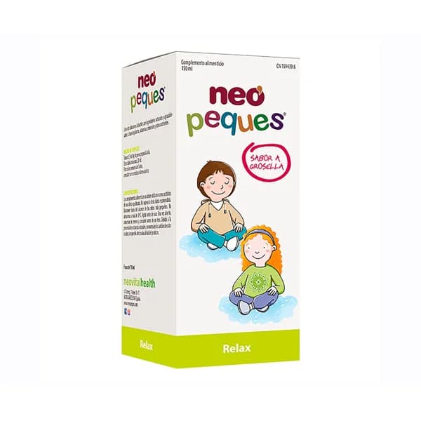 NEO PEQUES Relax Complemento alimenticio sabor grosella, que ayuda y favorece la concentración y relajación 150 ml. - 0.15 l - Imagen del producto en Findit