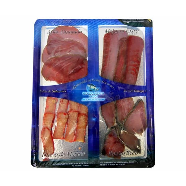 RICARDO FUENTES E HIJOS Tabla de salazones RICARDO FUENTES E HIJOS 150 g. - 0.15 kg - Imagen del producto en Findit