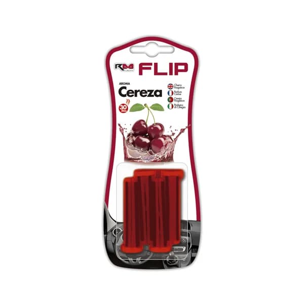 Ambientador de coche para rejilla de ventilación con olor a cereza, ROLMOVIL. - 1 ud - Imagen del producto en Findit