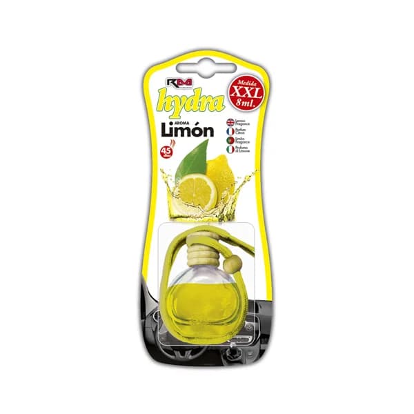 Ambientador de coche con perfumador de madera para colgar con olor a limón, ROLMOVIL. - 1 ud - Imagen del producto en Findit