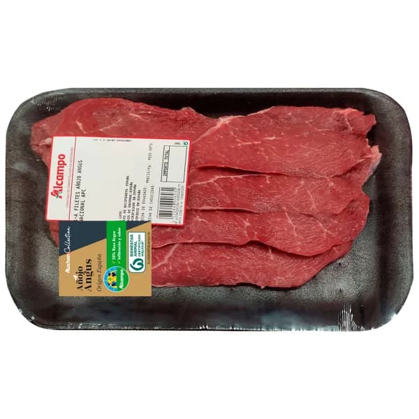 ALCAMPO CULTIVAMOS LO BUENO Bandeja de filetes de 1ªA añojo Angus de origen nacional - 1 ud - Imagen del producto en Findit