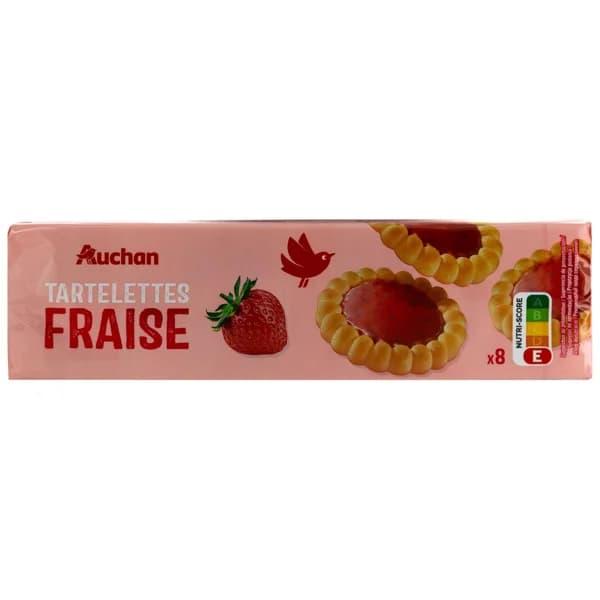 PRODUCTO ALCAMPO Tartaletas redondas con relleno de fresa 150 g. - 0.15 kg - Imagen del producto en Findit