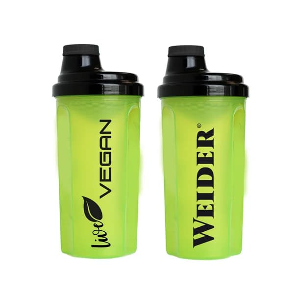 WEIDER Shaker (bote mezclador para batido de proteínas), WEIDER 500 ml de capacidad - 1 ud - Imagen del producto en Findit