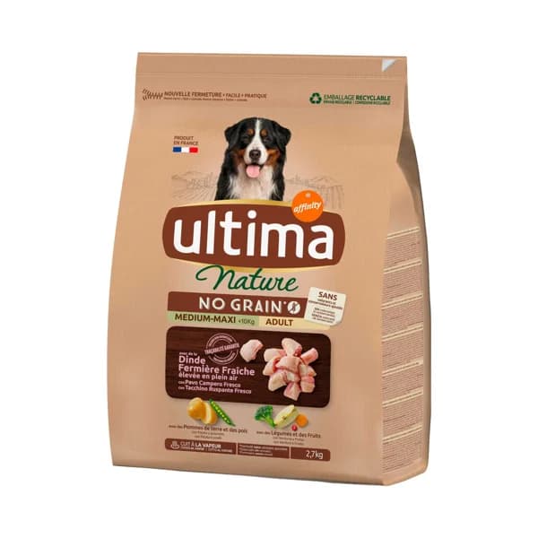 ULTIMA Alimento perro seco medio (máx 10 kg) ÚLTIMA NATURE 2,7 kg. - 2.7 kg - Imagen del producto en Findit