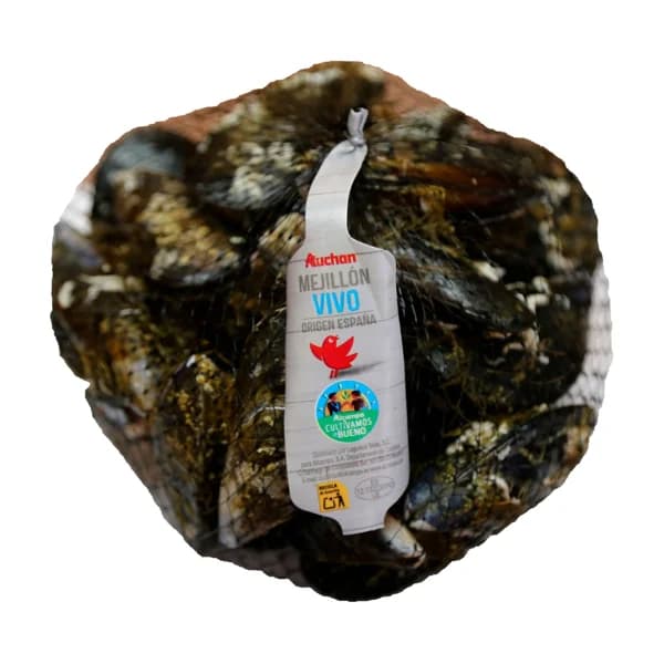ALCAMPO CULTIVAMOS LO BUENO Mejillones 25/37  Malla de 1 kg - 1 kg - Imagen del producto en Findit